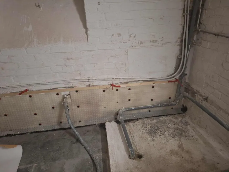 drain périphérique intérieur maison