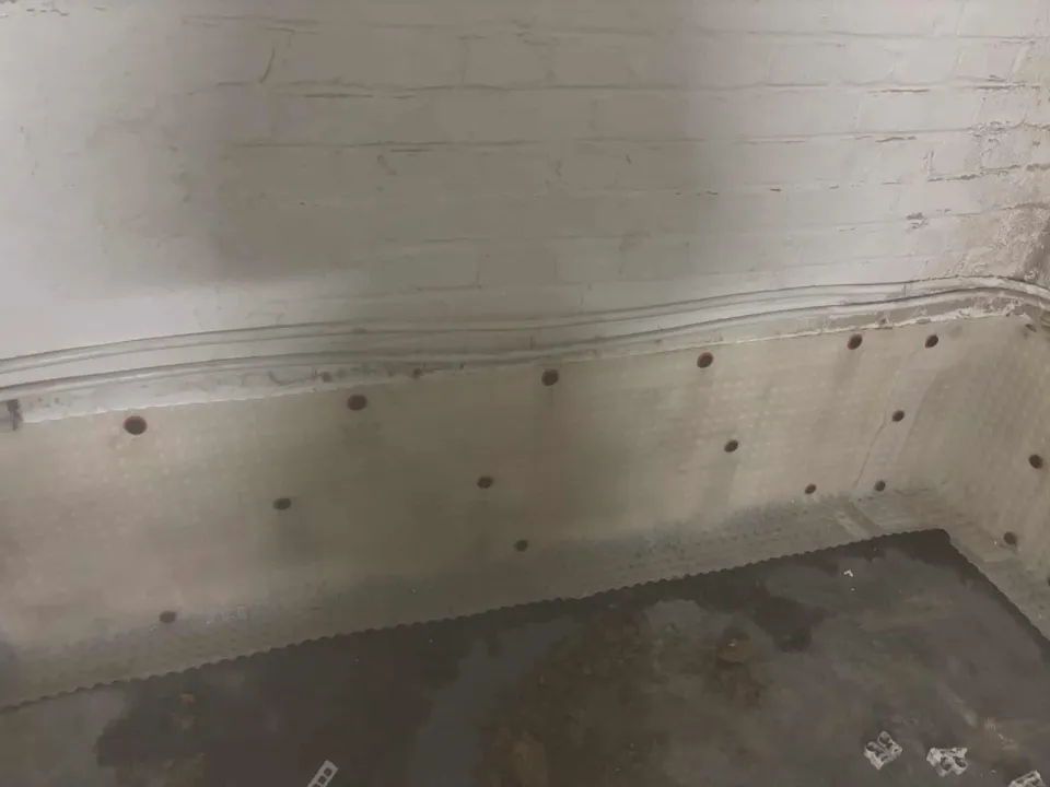 drain périphérique humidité