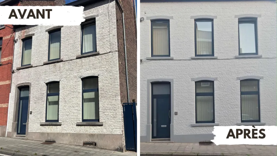 rénovation facade humidité